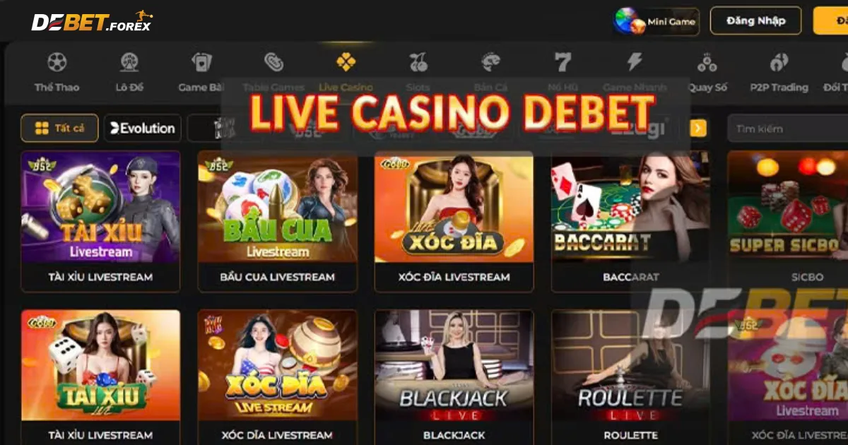 Giới Thiệu Về Casino Debet